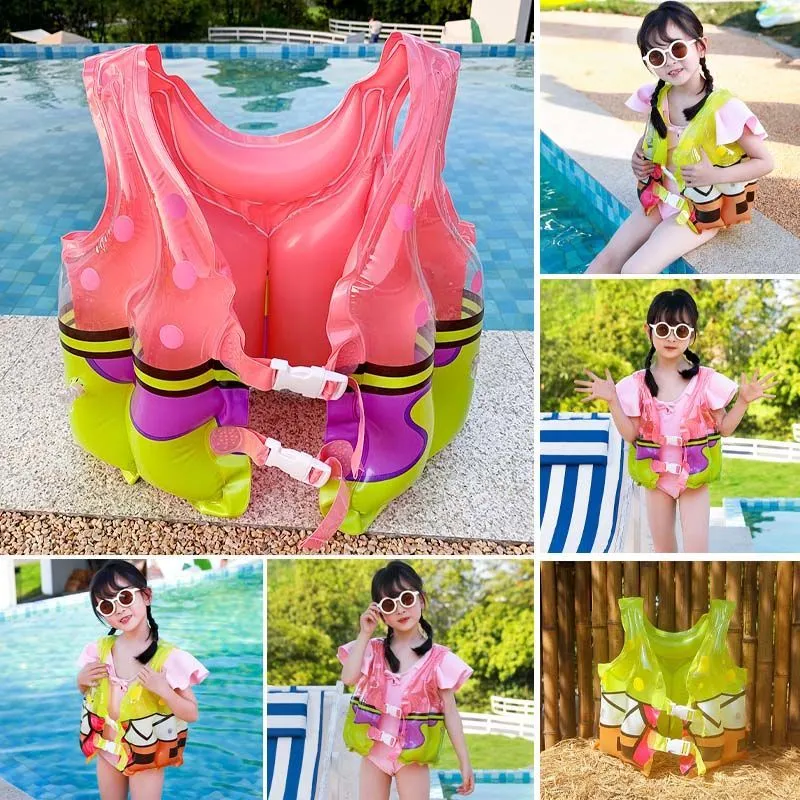 Baby Life Jacket Jelly Color Buoyancy Swimsuit Children's Summer