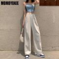streetwear high waist women's fashion jeans woman girls women wide leg pants trousers female jean femme denim bagge mom jeans.