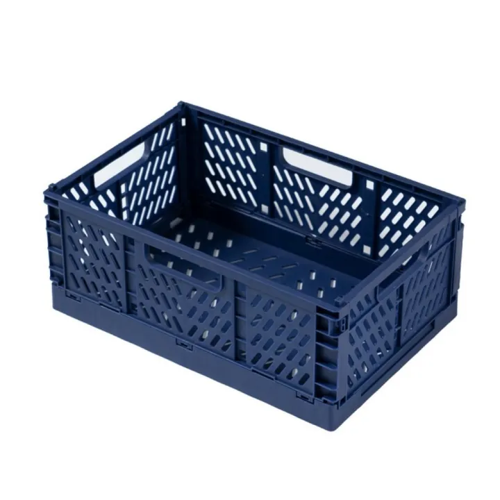 Practical%20Collapsible%20Foldable%20Storage%20Crate%20Stackable%20Drawer%20Organizer%20Case%20Plastic%20S/M/L%20Storage%20Baskets%20Kitchen%20-%20Image%209