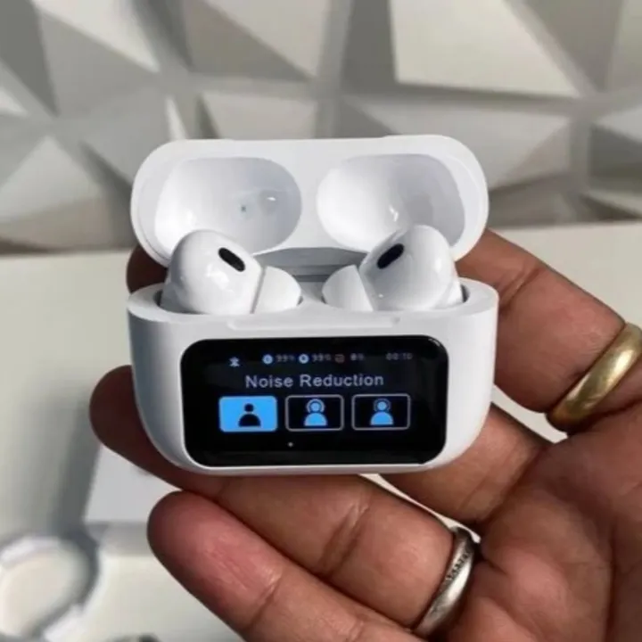 A9 Pro Touch Screen Earbuds With ANC ENC
