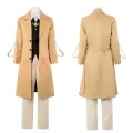 SBluuCosplay Osamu Dazai Cosplay Costume Long Jacket Coat Halloween Christmas Costume. 