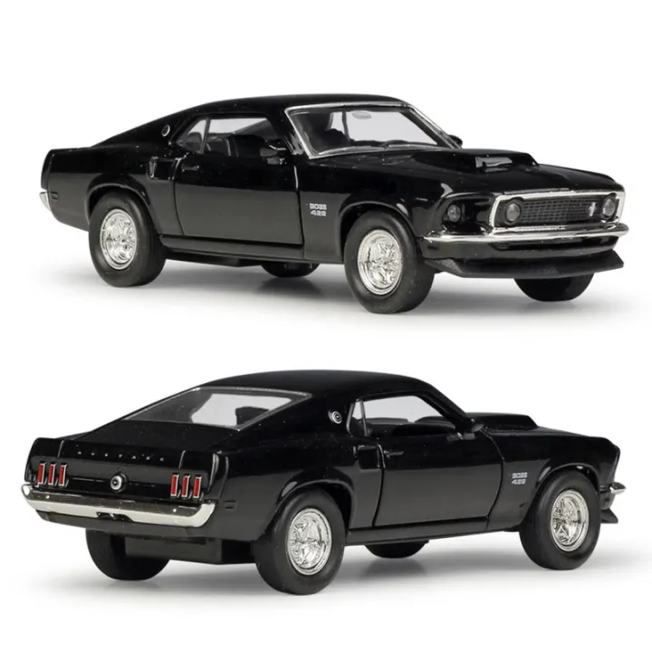 1/36%201969%20Ford%20Mustang%20Boss%20429%20Toy%20Car%20Model%20Simulation%20Alloy%20Diecast%20Vehicle%20Miniature%20Pull%20Back%20Collection%20Children%20Gifts%20-%20Image%205
