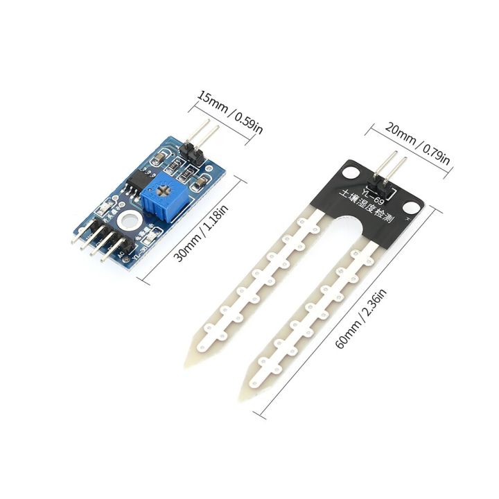 【Online】 Soil Humidity Detection Module Soil Moisture Module Soil ...