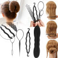 Hair Styling Tail Clip Maker Tool Topsy Ponytail Back Braid Styler.