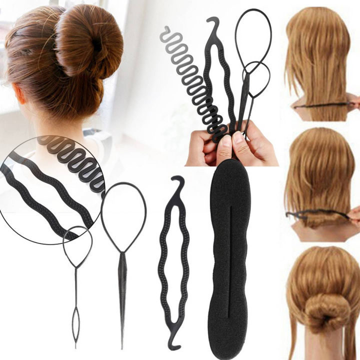 Hair Styling Tail Clip Maker Tool Topsy Ponytail Back Braid Styler