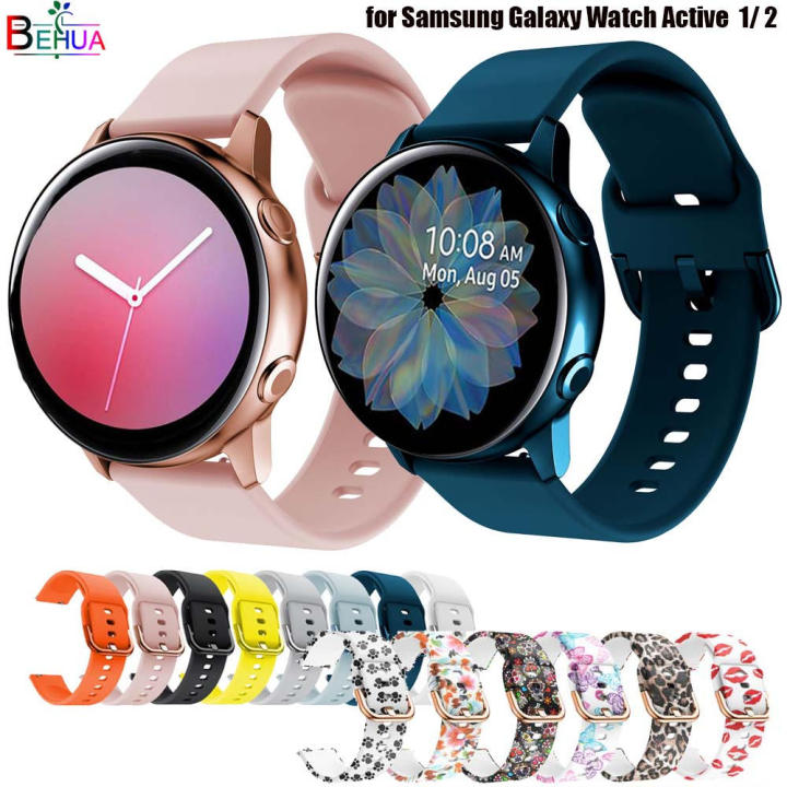silicone Original 20mm band Strap For Samsung Galaxy Watch Active