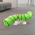 Cat Tube Tunnel Durable Collapsible Play Tunnel Dogs for Game Hamster Kitten. 