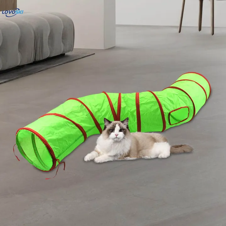 Cat%20Tube%20Tunnel%20Durable%20Collapsible%20Play%20Tunnel%20Dogs%20for%20Game%20Hamster%20Kitten%20-%20Image%203