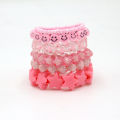 Original design: dopamine pink, six-piece handmade beaded bracelet set, star flower, skull, new bracelet.