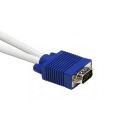 VGA Monitor Y-Splitter Cable VGA 1 Male to Dual 2 VGA Female Adapter Converter Video Cable for Screen Duplication. 