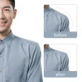 1/2Pairs Soft Padded Shoulder Padding Encryption Foam Shoulder Pads for Blazer T-shirt Clothes Sewing Accessories.