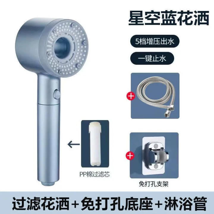 Wear%20hollow%20pressurized%20bathroom%20handheld%20filter%20spray%20shower%20head%20-%20Image%208