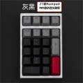 Numpad 21 Key PBT Keycap Mechanical Keyboard OEM Profile Backlit RGB Top Printed Number Keypad Gaming Keycap Mix Color Mx Switch. 
