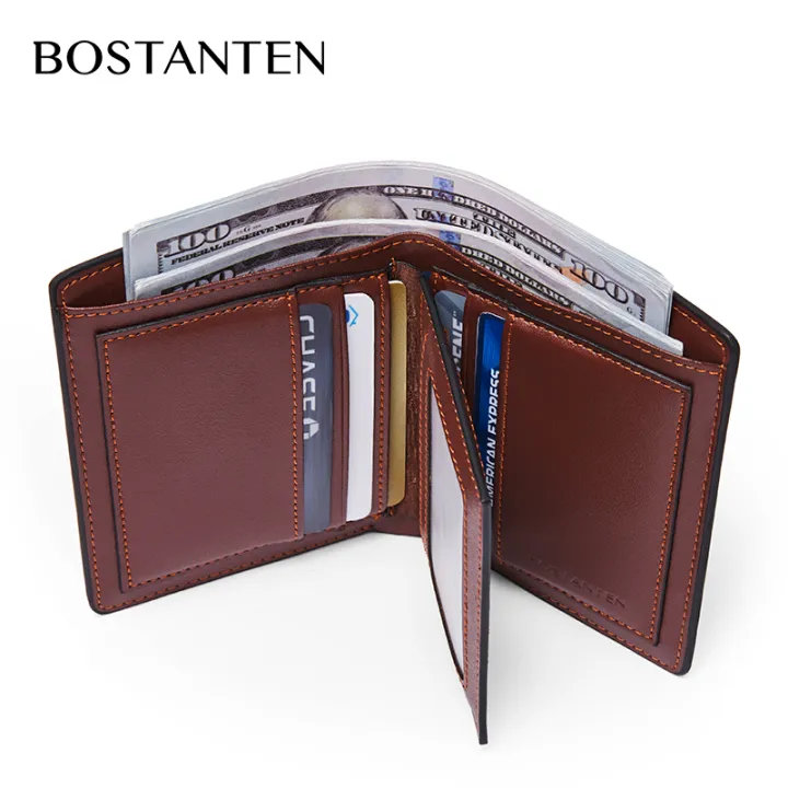 Bostanten'S%20Skin%20Wallet%20for%20Men%20Classic%20Biffold%20Card%20Holder%20-%20Image%206