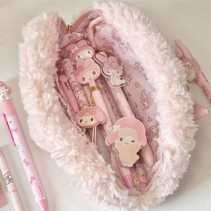 Cute%20Bow%20Sanrio%20Hello%20Kitty%20Pencil%20Case%20Cartoon%20Simple%20Large%20Capacity%20Girl%20Student%20Cute%20Stationery%20Pencil%20Case%20Girl's%20Heart%20Gift%20Cherry%20Super%20Store%20-%20Image%205