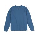 SIMWOOD Spring Long Sleeve T Shirt Men Solid Color 100% Cotton O-neck Tops Plus Size T-shirt SJ120967.