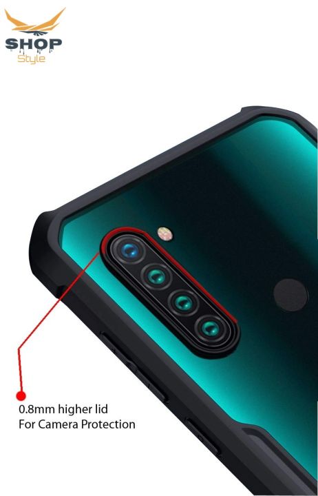 For%20Xiaomi%20Redmi%20Note%208%20-%20Ipaky%20Back%20Cover%20-Transparent%20Back%20Cover%20Black%20-%20Image%205