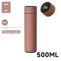 500Ml Thermos Bottle Smart Cup Digital With Temperature Display 304 Stainless Steel Vacuum Insulated Intelligent Coffee Cup. 
