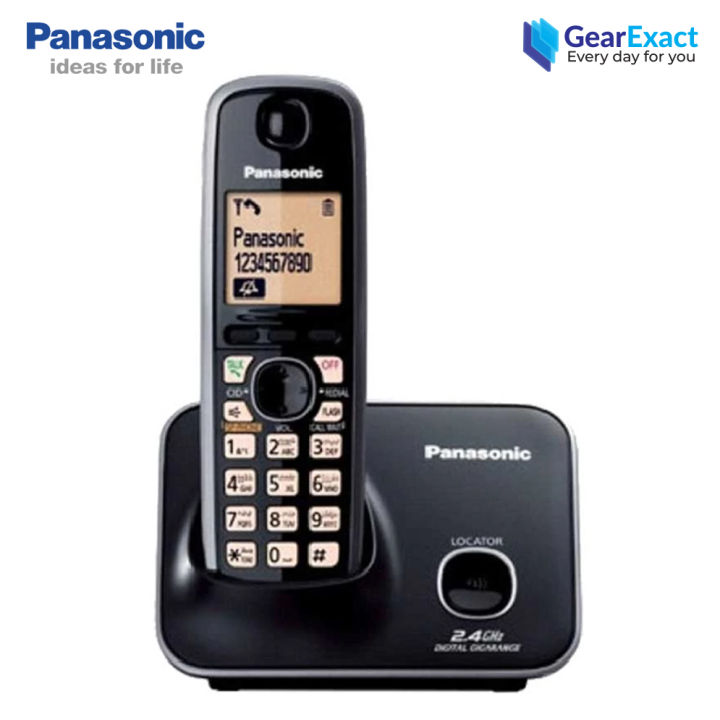 Panasonic KX-TG3711SX Digital Cordless Telephone with Speaker