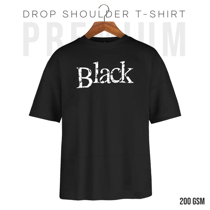 Black Bangladeshi Band - Drop Shoulder Premium T-shirt (100% Export quality cotton)