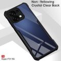 OPPO F31 5G Protective Black Border Crystal Clear Xundd Mobile Back Case Cover.