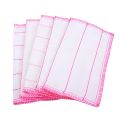 (New)5 layer of thick cotton yarn dih towel non-tick oil bamboo fiber cleaning cloth.