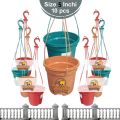 5 inch Bp Round planter Hanging flower tub-( 10 pcs).
