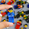 Cartoon Building Block Man Kids Compatible Small Particle City Building Doll Boy & Girl Educational Toys.