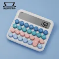 Mechanical Keyboard Calculator Retro Design Mechanical Switch Calculator Fast Accurate Typing Large Buttons Lcd Display Ideal Office Supply for Southeast Asian Buyers Clear Sound Calculator. 