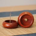 【Daily Necessities For Anyone Store】1PC Wood Stick Holder Bowl Shape Censer Home Decoration Aromatic.