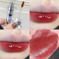 Cute Butterfly Clear Lip Gloss Lasting Moisturizing Nude Red Brown Lip Gloss Crystal Jelly Liquid Lipstick Korean Makeup. 