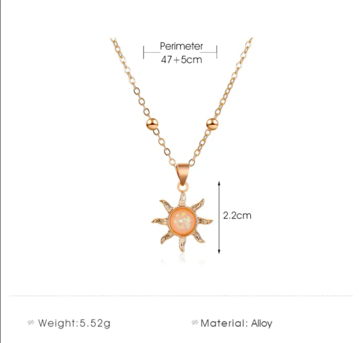Trendy%20Crystal%20Beautiful%20Simple%20Sunflower%20Pendant%20Chain%20Choker%20Necklace%20for%20Girls%20-%20Necklace%20for%20Women/%20Necklace%20for%20Girls%20Simple%20Fashion%20-%20Image%207