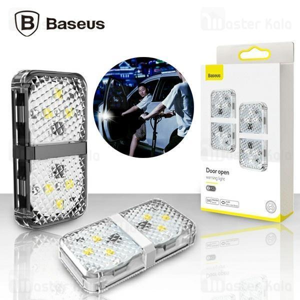 BASEUS Car Door Open Warning Lights Scratch Protector LED Flashing ...