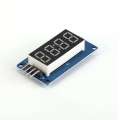 TM1637 TM 1637 LED Display Module 0.36″ Inch 4 Digit Interfacing TM1637 Drive Mini 7 Segment LED RED Display 4 Digit For Arduino.
