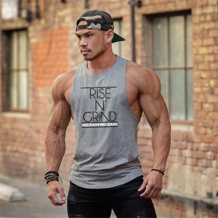 New%20Cotton%20Gym%20Tank%20Tops%20Men%20Sleeveless%20Tank%20tops%20For%20Boys%20Bodybuilding%20Clothing%20Undershirt%20Fitness%20Stringer%20workout%20Vest%20-%20Image%202