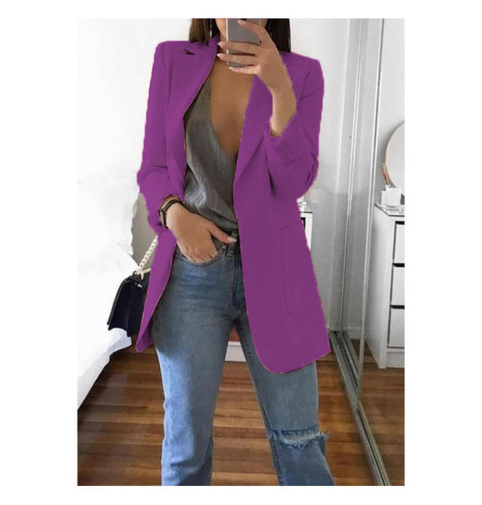 Woman%20Plus%20Size%20Formal%20Blazers%20And%20Coats%20For%20Women%20Women's%20Blazer%20Coat%20-%20Image%206