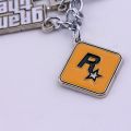 Game PS4 Theme Enamel Pendant Keyrings GTA 5 Grand Theft Auto 5 Keychain Jewelry Key Chain Rock Star Keychains Key Buckles. 