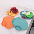 （New）Durable hell hape Deert nack Fruit Plate / PP uhi Dumpling Tray eaoning auce Dih Kitchen Tableware. 