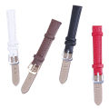 12mm plain weave PU leather strap watchband new candy colors watch straps GJCUTE. 