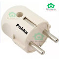 Wholesale Price Pokka 2 Pin Round Plug Electrical Power Plug AC 250V 10A 16A 2 Pin Power Cord Connector Plug 20 Pcs. 