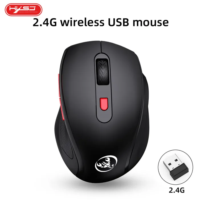 T67%20Wireless%20Mouse%206%20Keys%20Mute%20Office%20Gaming%20Mouse%20Ergonomic%20Silent%202.4G%20Mice%20With%20Adjustable%20DPI%20For%20PC%20-%20Image%202
