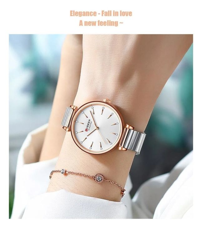 Curren%209081%20Stainless%20Steel%20Analog%20Watch%20For%20Women%20-%20Silver%20&%20Pink%20-%20Image%203