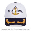 Sailor Ship Boating Captain Baseball Hat Adult Kids Navy Marine Outdoorsport Hat. 
