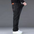 Men's Black Jeans Pants Big Size 48 50 Large Size Pants for 45-150kg Jeans Hombre Wide Leg Jeans Pantalon Homme Baggy Jeans.