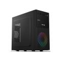 Value Top VT-R850 Mid Tower Micro-ATX Black Desktop Casing with Standard PSU. 
