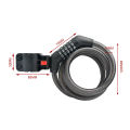 Cycling Security 5 Digit Combination Password Bike Bicycle Cable Chain Lock - Cycle Accessories - Cycle Accessories - Cycle Light. 