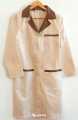 Women’s Classic Micro Twill Suiting Lab Coat with Buttoned Front Tunic Dress.