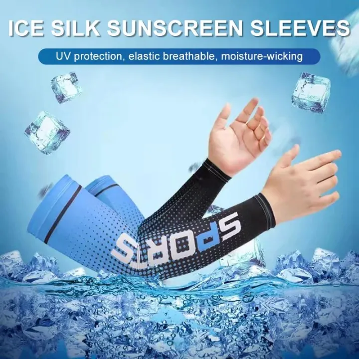 Men's%20women's%20long%20hand%20sunscreen%20arm%20sleeve%20anti%20slip%20sun%20cuff%20ultraviolet%20new%20ice%20silk%20sleeve%20anti%20sleeve%20outdoor%20cool%20sports%20bike%20-%20Image%204