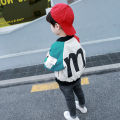Children's Clothing Boys' Jacket Eight Seasons New Children's Korean Version Color-Blocked Jacket 1-8 Years Old 5 Baby Small and Medium Children Baseball Uniform. 
