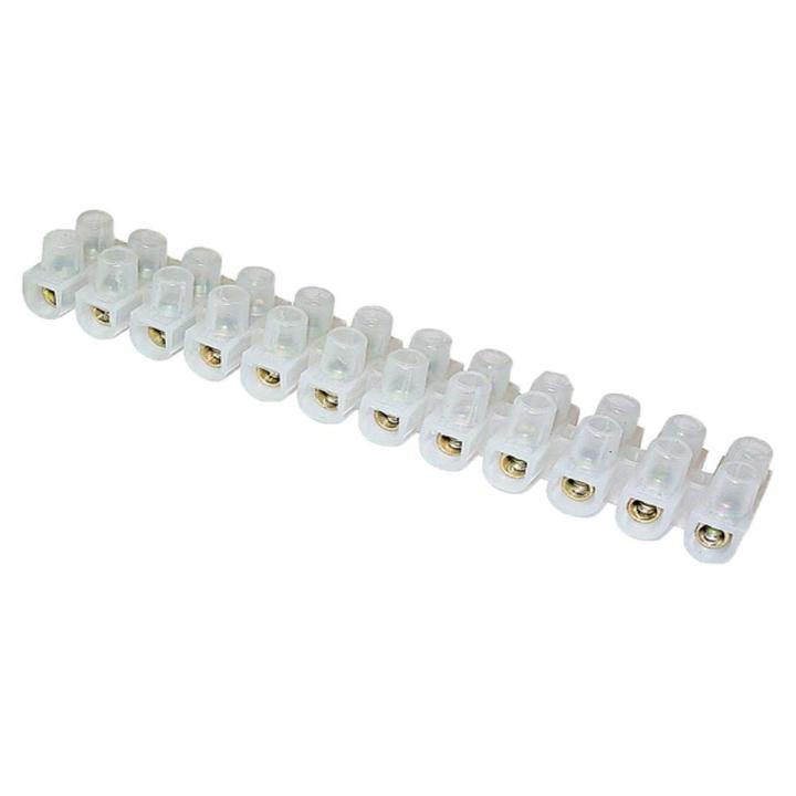 Terminal Block Connector Strip 12 Way 10 AMP
